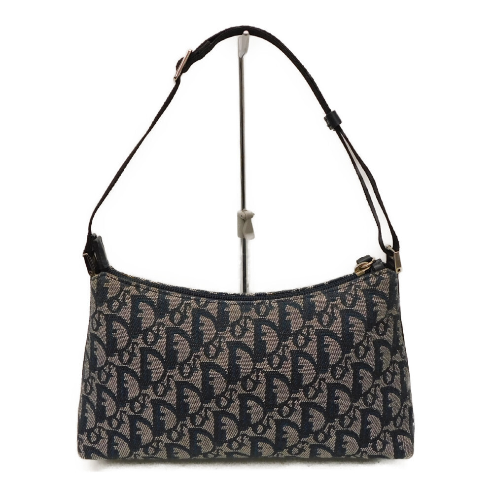 Dior Trotter Hobo Bag One Shoulder Blue